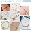 100Pcs 2 Colors 202 Stainless Steel Spacer Beads, Flat Round, Golden & Stainless Steel Color, 3x1.5mm, Hole: 1.2mm, 50pcs/color