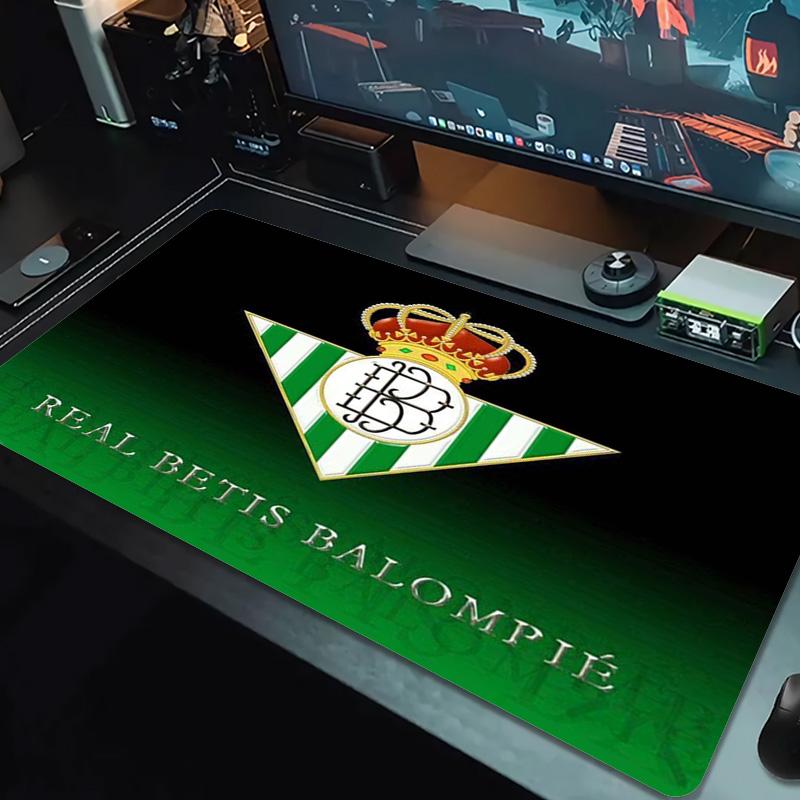 Real Betis Color Mouse Pad Large Gaming Table Cushion Non-slip Laptop Tablet Big Mousepad XXL Mat Mini PC Playmat With Lock edge