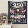 America 250th Anniversary Theme Tapestry Wall Hanging for Bedroom Dorm