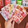20/40 sheets Cute Die-cut Stickers Book DIY Scrapbook Phone Case Handmade Decoration Collage Sticker Aesthetic Stationery