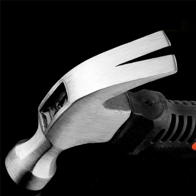 Multifunctional Mini Claw Hammer Engineering Handle Lightweight Portable Carpentry Window Breaking Hand Tools Home