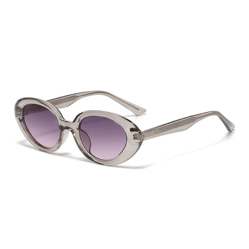 35019 Oval Ferrule Legs Tr Sunglasses, Personalized Hip-Hop Glasses, Wind Street Shot Trendy Sunglasses