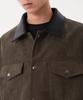 Musinsa Standard Synthetic Suede Trucker Jacket [Brown]