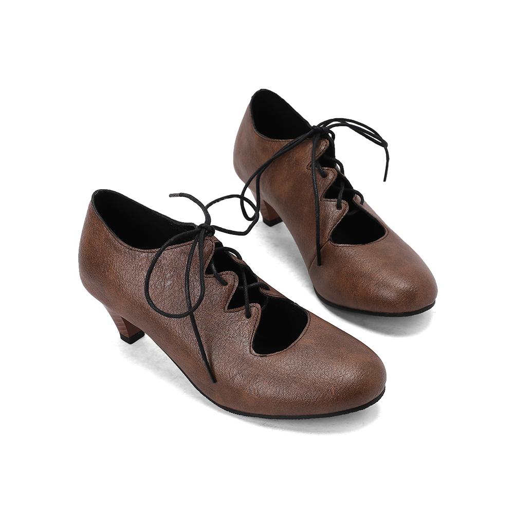 Escarpins à talons hauts pour femmes, blancs et noirs, petites et grandes tailles, 32 et 50