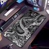 Green Chinese Dragon Gaming Mouse Pad Waterproof Nonslip Large Desk Mat