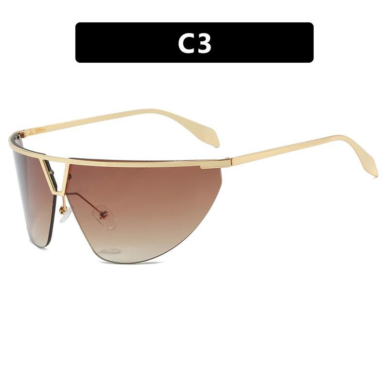 

New Ins Personalized Exaggerated Sunglasses Internet Celebrity Same Style Women s UV Protection Trendy Sunglasses