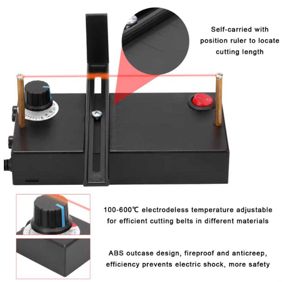Kleine Heißschneidemaschine, manuelle elektrische Heizdrahtschneidemaschine, Bandschneider, Heißseil, elektromechanischer Thermoschneider
