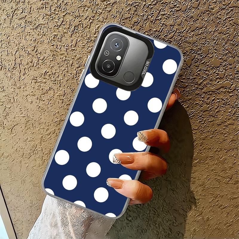Polka Dots Art Fashion Desgin Shockproof Phone Case for Xiaomi Poco X7 X6 X5 X3 Pro F7 Ultra M8 Redmi 15C 15 14C 13C 12C 10C 13