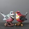 New Resin Bird Handicraft Ornament Garden Courtyard Statue Micro Landscape Ornament Ornament