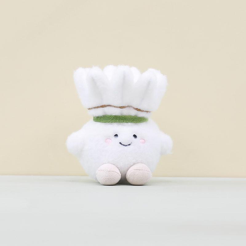 Creative Badminton Plush Keychain Featherballthemed Doll And Keyring Gift Child