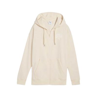 Hooded Comfortable Skin-Friendly Soft Sweatshirt Women Sweatshirt Snow-White 690232-87
