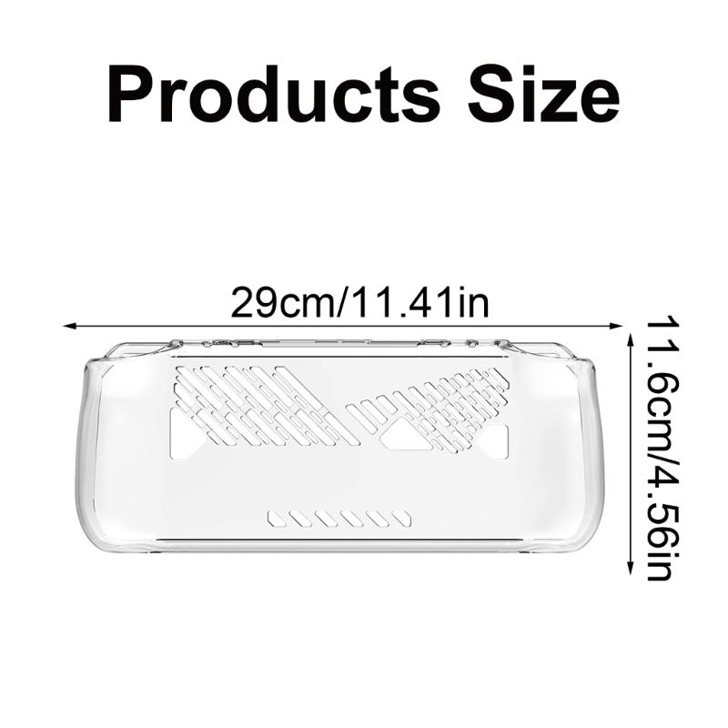 Game Consoles Cover Shell Case Protector Case for ROG Shockproof Shell Flexible Housing Skin with Ventilation Hole