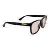 GUCCI Black Square Frame Anti-Blue Light Lens Sunglasses