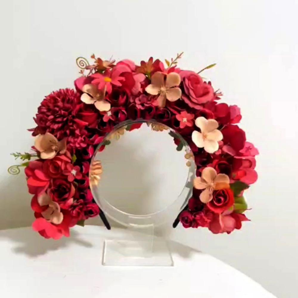 100 ST/påse 3,5*5 cm Konstgjord Knoppblomma 10 Färger Bröllopsfest Trädgård Rosor Heminredning