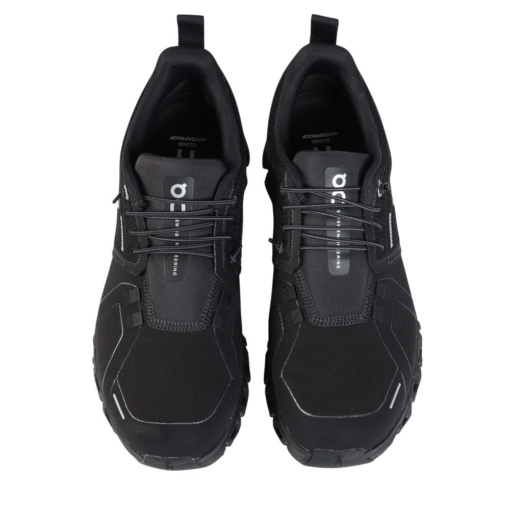 On Cloud 6 Waterproof Running Size Cm Shoes, Women's, Black, 25.0