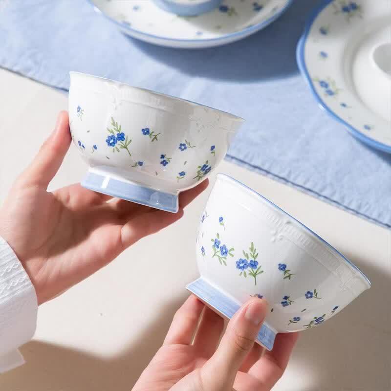 Hao Ai Jia Landai 30-Piece Ceramic Dinnerware Set