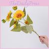 Fake Helianthus Annuus Flower For Photography Props Operate And Wedding Decor