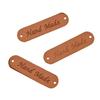 20Pcs Handmade Leather Labels For Clothes Garment PU Tags Labels Sewing Accessories