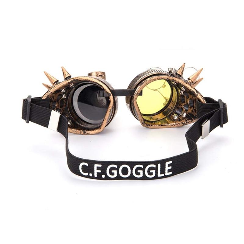 Steampunk Sunglasses Men Womens Fashion Glasses Vintage Cosplay Eyewear Costume