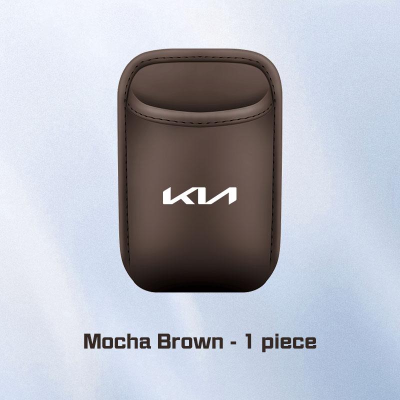QAXS4 Leather Car door Water cup holder storage box For KIA Rio 5 Ceed Cerato K2 K3 K4 Sportage Picanto Optima Drink Rack ,Storage Bin