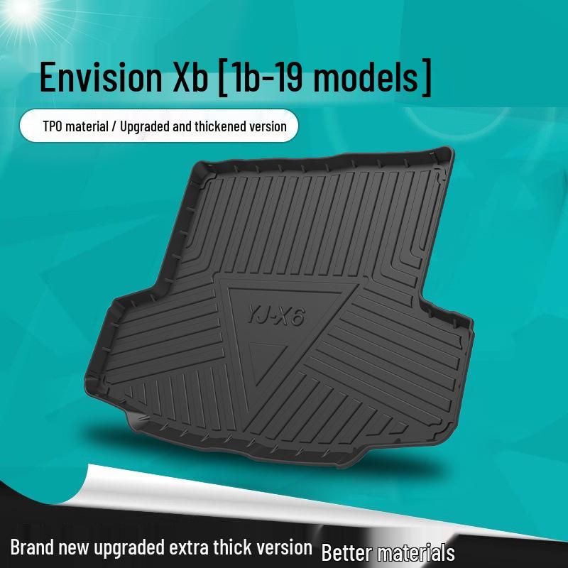 Geely 2021 Vision X6 Trunk Mat - Flat Tail Box Mat for New Model