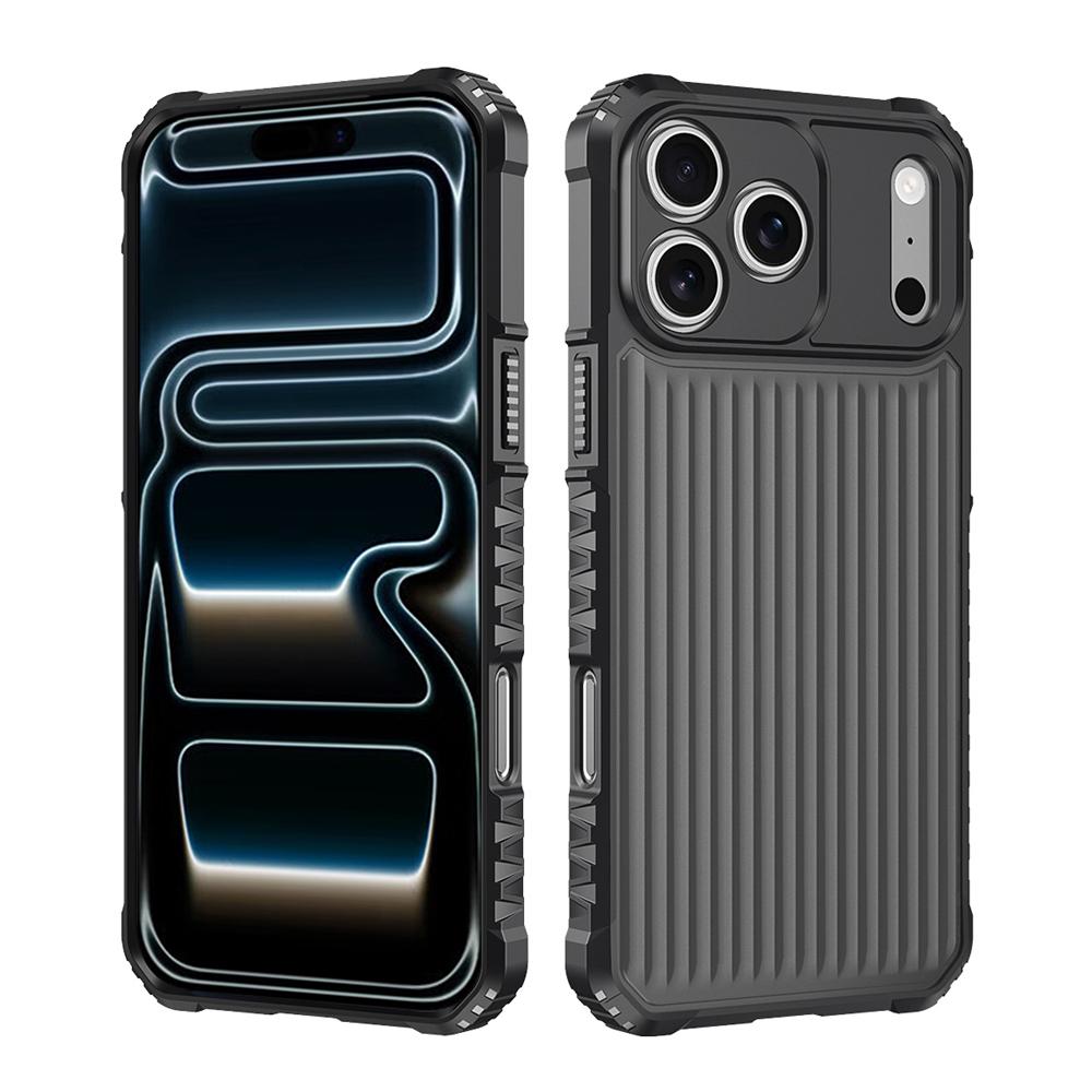 KEYSION Heavy Duty Shockproof Phone Case for iPhone 17 Pro Max 17 Air Translucent Matte Back Cover for iPhone 14 15 16 Pro Max