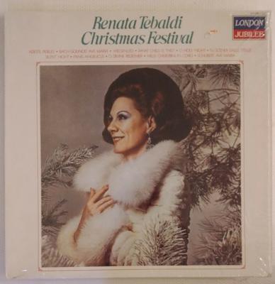 LP Record RENATA TEBALDI - Christmas Festival 4145081LJ London Records 1985 Netherland Classical Used