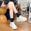 High-heeled sports and leisure shoes women's summer new thick-soled heightening women's shoes thick-soled college style thin board shoes