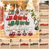 Handicrafts Christmas Wooden Train Christmas Christmas Decorations Wooden Handicrafts  Toys
