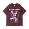 275 GSM Washed T-shirts 100% Cotton One Piece V3 Sun God Nika Print Unisex Heavy Cotton T Shirt