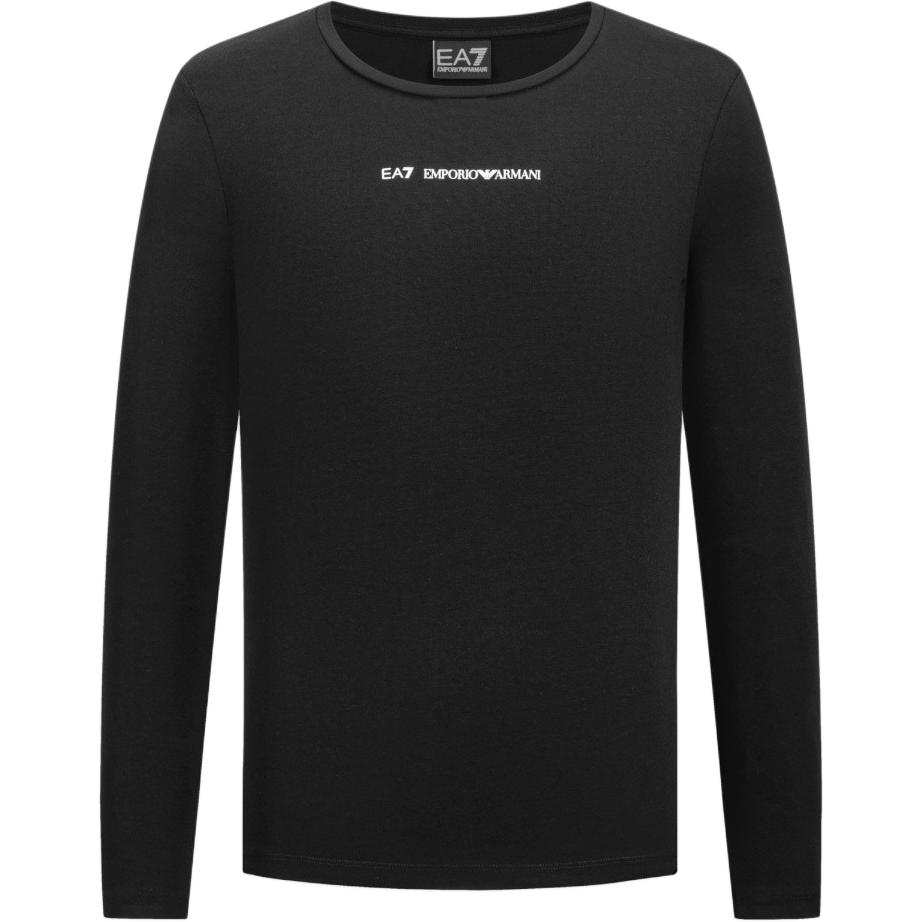 

Emporio Armani 2025 Autumn Winter Simple Logo Casual Crew Neck Regular Long Sleeve T-Shirt Women tops 7W000531-AF12115-UC001 M