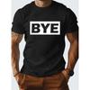 European Size Men'S Trendy Print T-Shirt for Summer with Short Sleeves