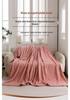 Velvet Jacquard Butterfly Flower Multifunctional Wool & Coral Nap Blanket