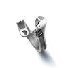 Retro Opening Adjustable Wrench Ring, Fashionable And Versatile, Personalized And Niche Ring Decoration