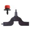 Plastic Adjustable Irrigation Drip Emitter Set With Adjustable Flows For Precise Plant Watering And Water Conservation