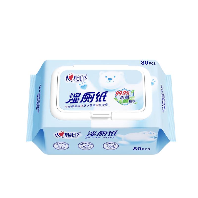 Mind Act Upon Mind Cloud Bear Series Wet Toilet Paper