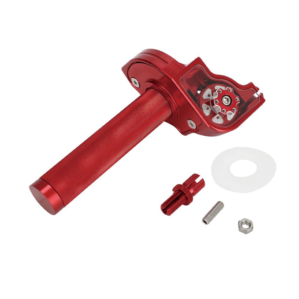7/8''22mm Motorcycle Accelerator Handlebar Throttle Visible Twist Grip Universal CNC Aluminum For Pit Dirt Bike Motocross ATV