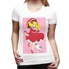 Candy Candy Cartoon Anime TShirt for Women Crew Neck Streetwear T Shirts Womens Short Sleeve Summer Clothes Tops