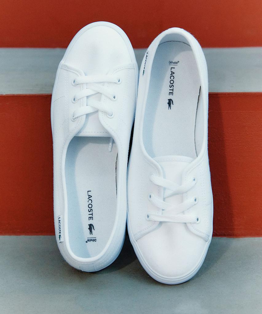 Lacoste Women'S Median Lth Leather Sneakers Rz0130W56G 21G