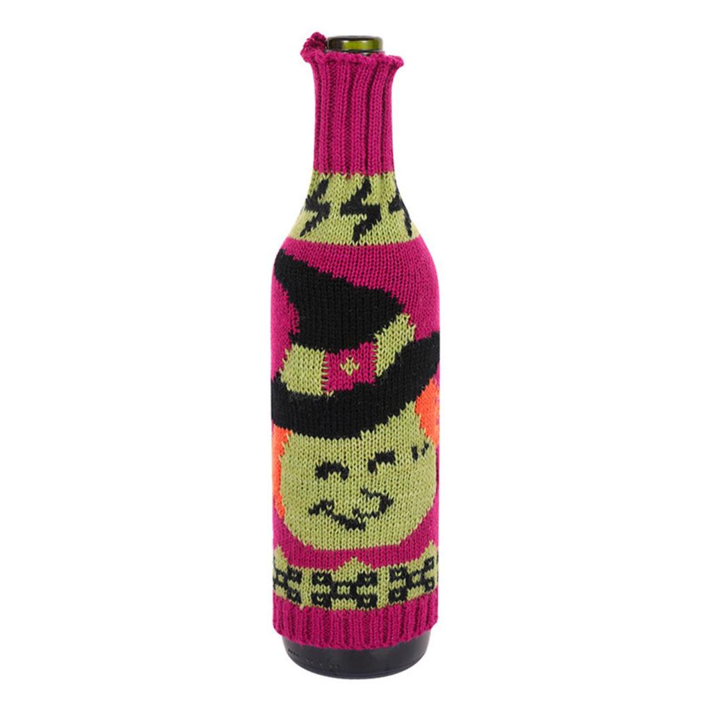 Halloween Decorations Christmas Knitted Pumpkin Wine Bottle Cover Red Wine Cover Restaurant Layout Decoration Wine Bottle Clothes Cover