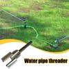 PVC Thread Maker Tool Water Pipe Internal Thread Opener Tool for 1/2-inch 3/4-inch PPR Pipes Carbon Steel Tap Cutting Opener