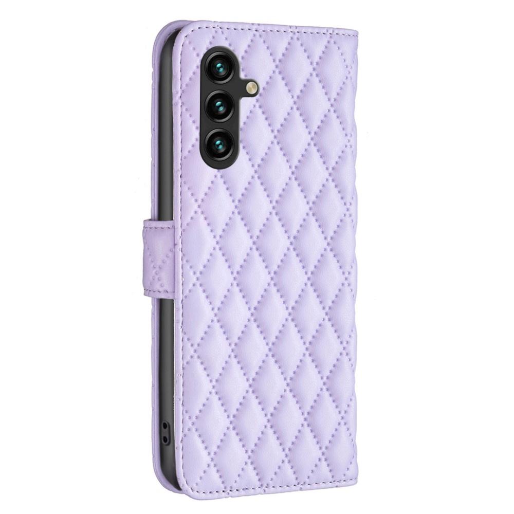 Flip Case for Samsung Galaxy A56 5G, Wallet, BINFEN COLOR, Purple