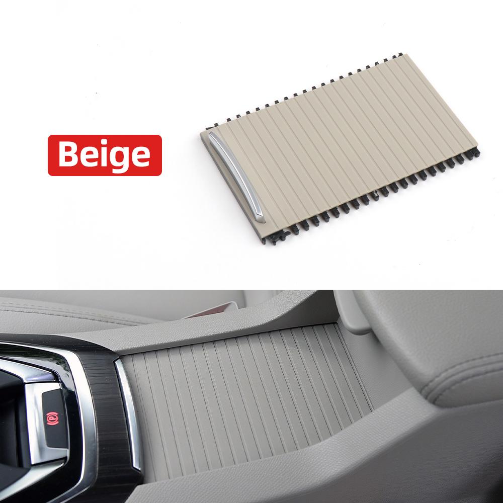 

For Peugeot 408 Front Seats Central Armrest Curtain For Peugeot Container Storage Box Center Console Shutters Cover 2014-2025 бежевый