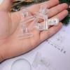 Clear Plastic Long Tail Clips for Test Papers and Stationery Organization