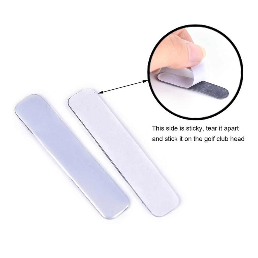 10 Stück Golf Gewichtetes Bleiband für Golfschläger Tennisschläger Gewicht hinzufügen Schwunggewicht Bleiband Klebend Golfschläger Bleiband Set