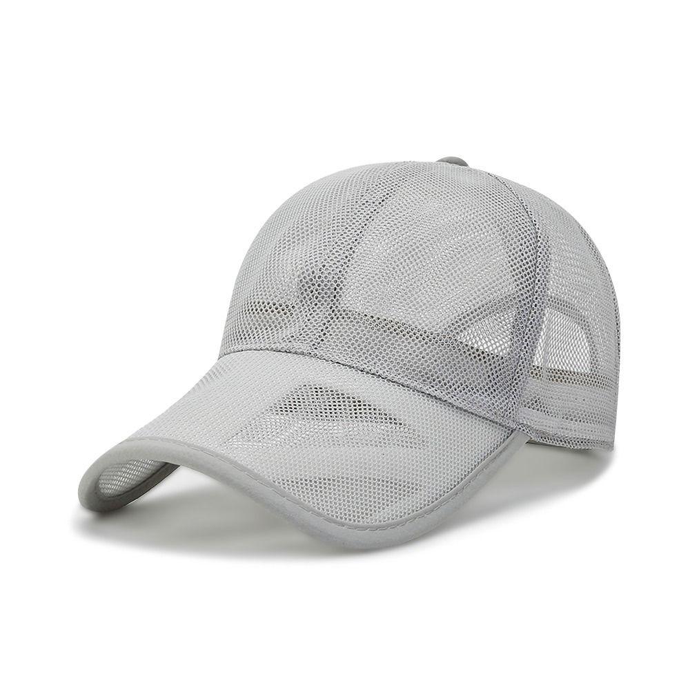 Summer Quick Dry Full Mesh Hats Men Women Fashion Baseball Cap Summer Sunscreen Hats Full Mesh Hats Sun Protection Caps