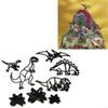 Dinosaur Metal Cutting Dies Stencil DIY Scrapbooking Album Paper Card Template Mold Embossing Decoration X3UC