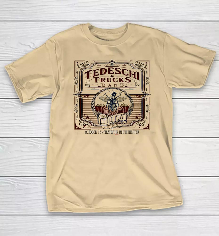 Tedeschi Trucks Band Live in 25 with Little Feat T Shirt All Size S5XL HH998 Unisex T-Shirt S
