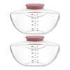 2 Pack Breastmilk Pump Storage Bottles for Momcozy Upgraded M9, Breast Milk Container, Breastfeeding Essentials