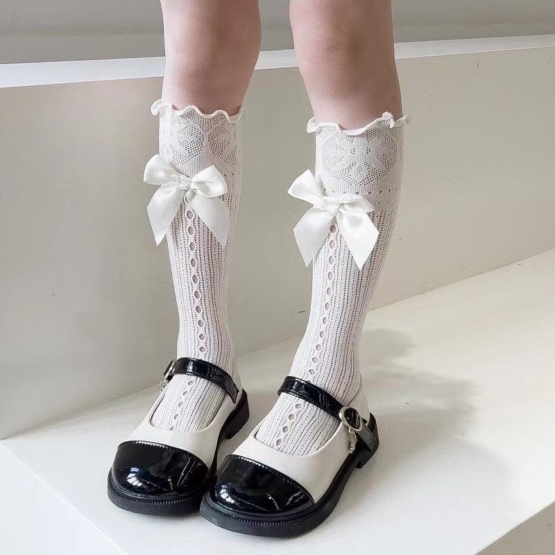 Kave Black Japanese Style Lolita Knee High Socks Women Stockings Sexy Lace Bow Long Socks Thigh High Stockings Sweet Girls